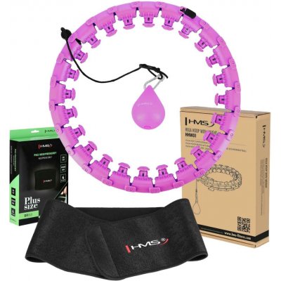 HMS SET HHW12 PLUS SIZE + BR163 PLUS SIZE Fialová,Černá – Zboží Dáma