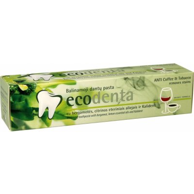 Ecodenta Bělicí s bergamotem citronovým olejem a Kalidentem Whitening 100 ml – Hledejceny.cz