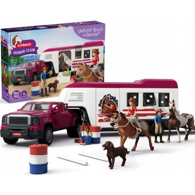 Schleich 42705 Nákladní vůz Lakeside s přívěsem – Hledejceny.cz