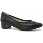 Caprice černé lodičky na širokém podpatku 9 22317 42 – Sleviste.cz