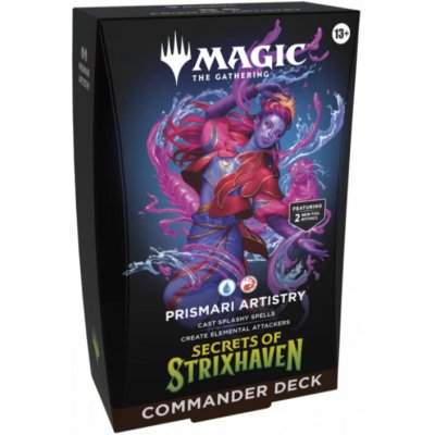 Wizards of the Coast Magic: The Gathering - Secrets of Strixhaven Commander Deck: Prismari Artistry – Zboží Mobilmania