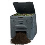 Keter E-kompostér s podstavcem 470L 231415 černý – HobbyKompas.cz