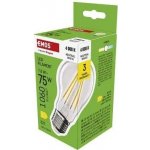 Emos LED žárovka Filament A60 E27 7,8W 75W 1060 lm neutrální bílá – Zboží Mobilmania