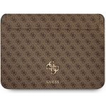 Guess 4G Metal Logo Sleeve MacBook 13" Air hnědá GUCS13G4GFBR – Zboží Živě