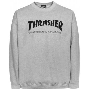 Thrasher Skate Mag Crew mikina gry