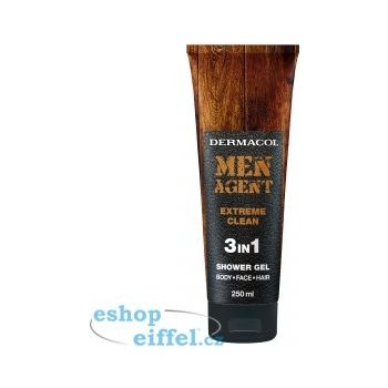 Dermacol Men Agent Extreme Clean sprchový gel 3 v 1 250 ml