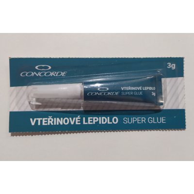 Concorde Vteřinové lepidlo Super Glue 3 g