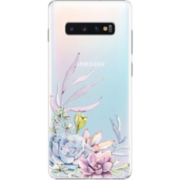 Pouzdro iSaprio Sukulent 01 Samsung Galaxy S10 Plus