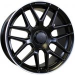 Racing Line FE115 11,5x22 5x112 ET42 matt black polished rim | Zboží Auto