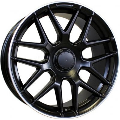 Racing Line FE115 11,5x22 5x112 ET42 matt black polished rim | Zboží Auto