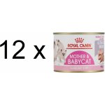 Royal Canin Mother & BabyCat Ultra Soft Mousse 12 x 195 g – Hledejceny.cz