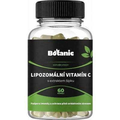 Botanic Lipozomální Vitamín C s extraktem šípku 60 kapslí – Hledejceny.cz