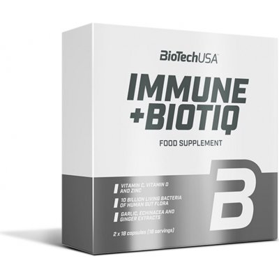 BioTech Immune + Biotiq 2 × 18 kapslí – Hledejceny.cz