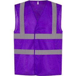 Yoko Vesta HVW120 Hi-Vis síťovaná výstražná COT-79W12035002 Purpurová