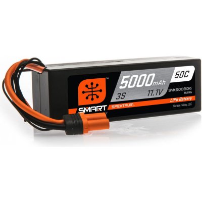 Spektrum Smart LiPo Car 3S 50C Hardcase IC5 11.1 V 5000 mAh – Zboží Mobilmania