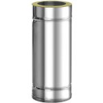 Bokra Komínová izolovaná roura 0,5m 130mm IZOL EKO 08 – Sleviste.cz