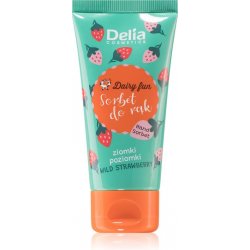 Delia Cosmetics Dairy Fun sorbet na ruce jahoda 50 ml