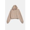 Dětská mikina Gant Shield Cropped Sweat Hoodie Soft Oat