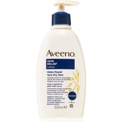 Aveeno Skin Relief Nourishing Lotion vyživující tělové mléko 300 ml – Zboží Mobilmania