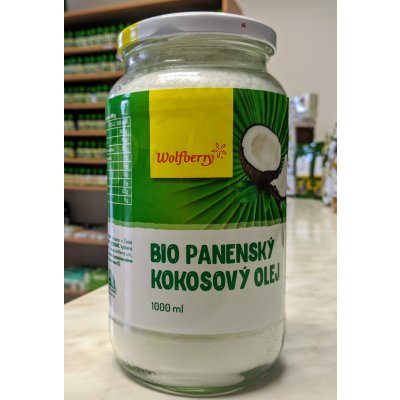 Wolfberry BIO Kokosový olej 1 l – Zbozi.Blesk.cz