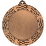 Univerzální kovová medaile Zlatá Stříbrná Bronzová Bronz 7 cm 5 cm – Zboží Dáma
