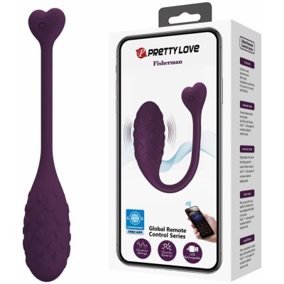 Pretty Love Fisherman Purple 12 vibračních funkcí - mobilní aplikace – Zboží Dáma