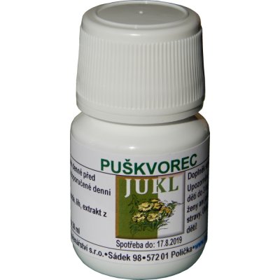 Jukl tinktura Puškvorec 30 ml – Hledejceny.cz