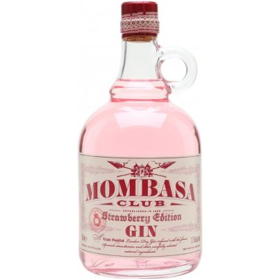 Mombasa Club Strawberry Gin 37,5% 0,7 l (holá láhev)