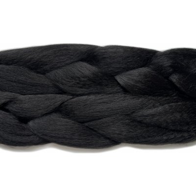 100% Jumbo Braid - RastAfri Barva: 1B (black, černá), Značka: RastAfri Braid, Materiál: 100% afrelle – Zboží Dáma