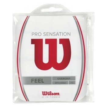 Wilson Pro overgrip 12ks bílá