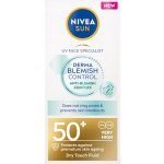 Nivea Sun Derma Skin Clear SPF50+ lehký pleťový krém na opalování 40 ml – Zboží Dáma Nivea Sun Derma Skin Clear SPF50+ lehký pleťový krém na opalování 40 ml – Zboží Dáma