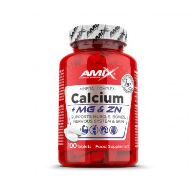 Amix Nutrition Ca + Mg + Zn 100 kapslí – Hledejceny.cz