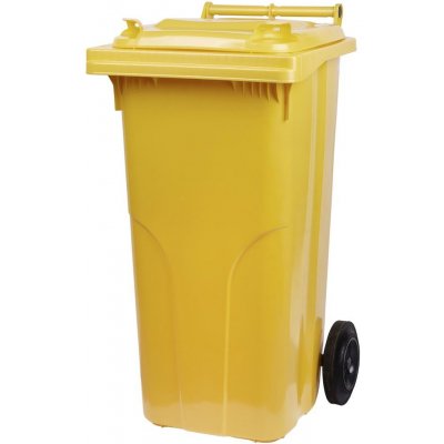 J.A.D. Tools popelnice plastová, 120L, žlutá – Zboží Dáma