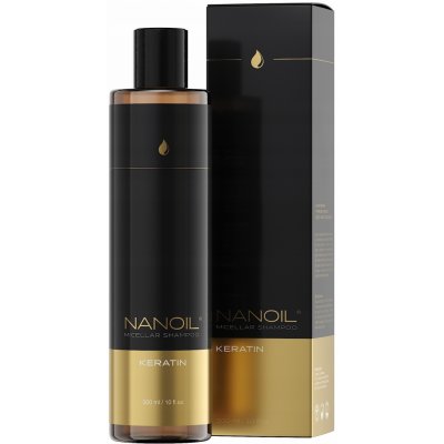 Nanoil Keratin Micellar Shampoo Micelární šampon s keratinem 300 ml – Zboží Mobilmania