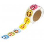 DP Craft Motivační samolepky v roli, zvířátka 2,5cm 500ks – Sleviste.cz