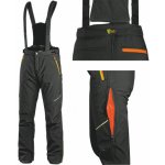 Canis CXS Kalhoty TRENTON zimní softshell pánské černé s HV žluto/oranžovými doplňky