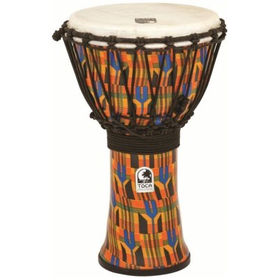 Toca Djembe Freestyle Rope TunedKente Cloth SFDJ-9K 19615 – Sleviste.cz
