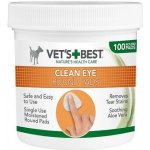Čistící ubrousky na oči pro psy VET´S BEST 100 ks – Sleviste.cz