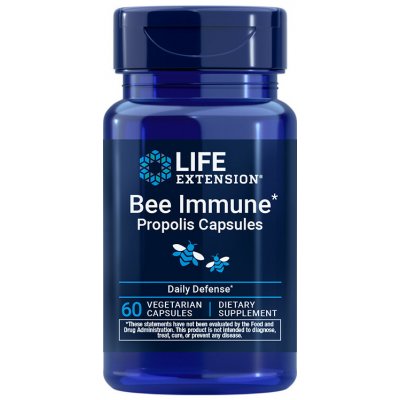 Life Extension Bee Immune Propolis 60 kapslí 200 mg – Hledejceny.cz