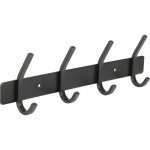 Walteco 8614 4 háčky nerez černý – Sleviste.cz