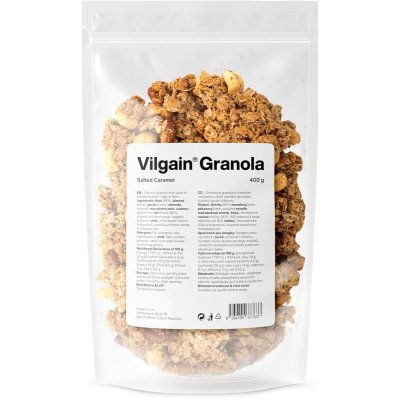 Vilgain Granola slaný karamel 400g – Zboží Mobilmania