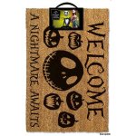 CurePink Nightmare Before Christmas: A Nightmare Awaits 60 x 40 cm hnědá [GP85256] – Zboží Dáma