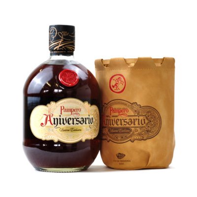 Pampero Aniversario Reserva Exclusiva 40% 0,7 l (kožené púzdro) – Zboží Mobilmania