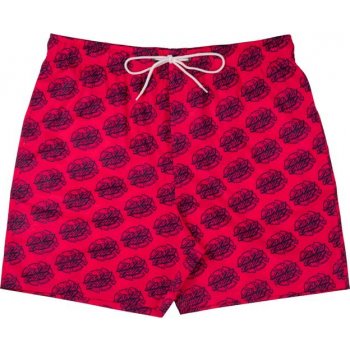 Santa Cruz koupáky Broken Dot Swimshort Hot Pink (HOT PINK)