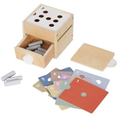EliNeli Montessori matematický box vkládačka – Zboží Dáma
