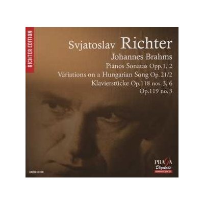 SA Sviatoslav Richter - Piano Sonatas Opp.1, 2; Variations On A Hungarian Song Op.21/2; Klavierstüke Op.118 Nos 3, 6, Op.119 No.3 LTD CD
