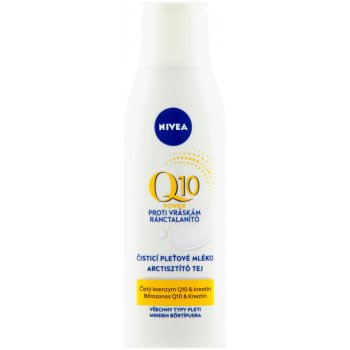 Nivea Visage Q10 plus čistící pleťové mléko proti vráskám 200 ml