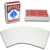 Karetní hry Kouzelnické karty Bicycle Blank Face červené