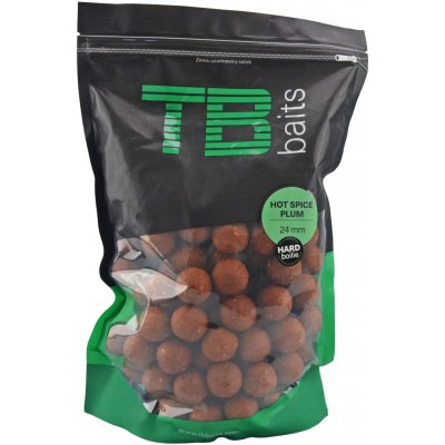 TB Baits Hard boilies Hots Spice Plum 1kg 24mm – Zboží Mobilmania