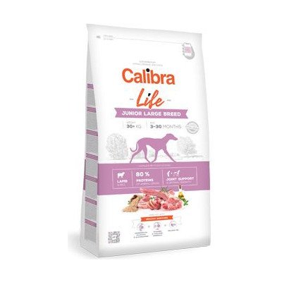 Calibra Dog Life Junior Large Breed Lamb 12kg + MALÉ BALENÍ ZDARMA